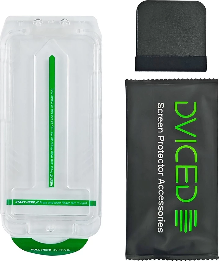 Dviced Tempered glass screen protector for iPhone 17e/16e