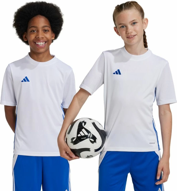 Fanellë për fëmijë adidas, e bardhë