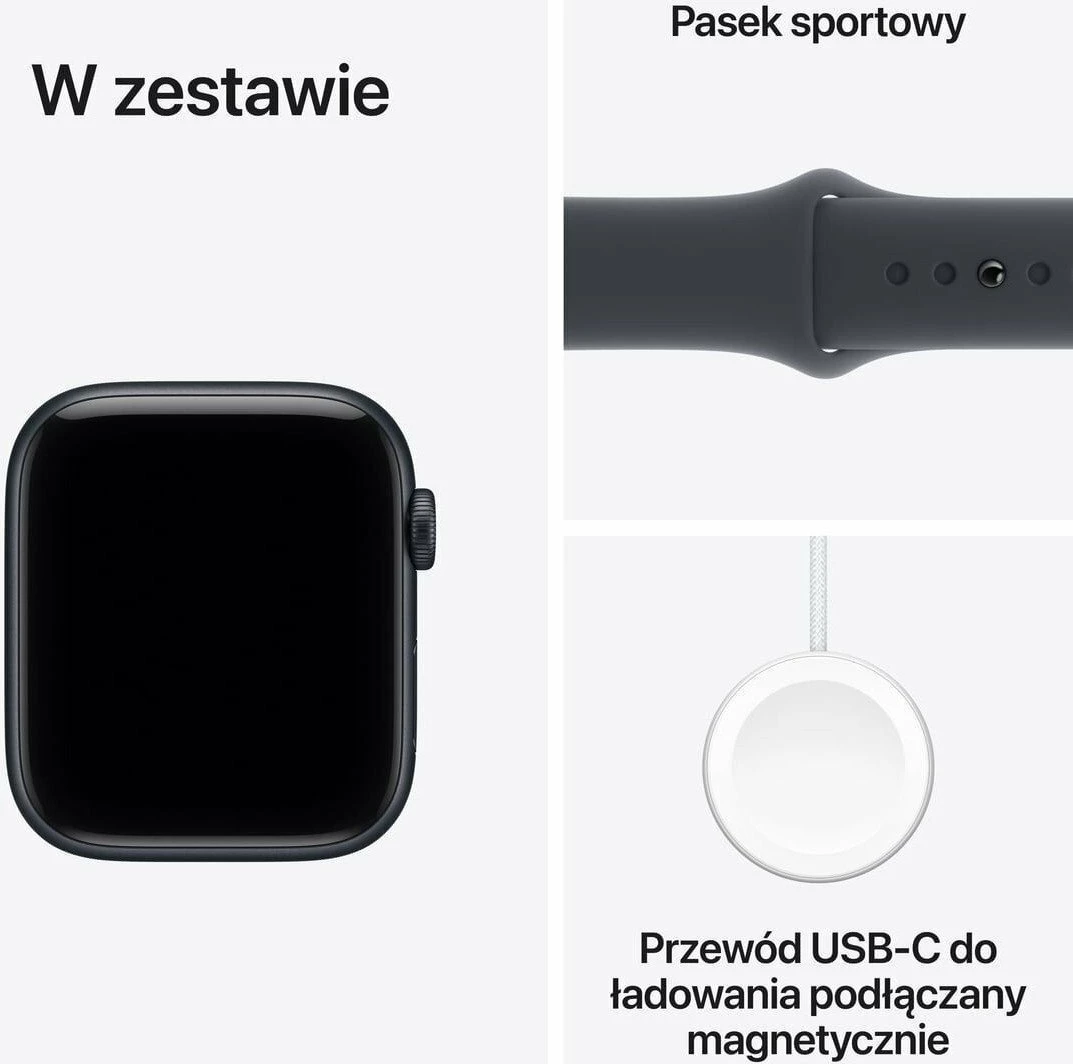 Smartwatch Apple Watch SE 3 GPS 40mm S/M Midnight/Navy