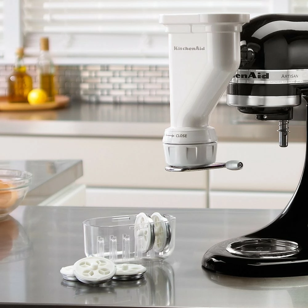 Aksesor për makinë kuzhine KitchenAid Röhrennudelvorsatz, i bardhë