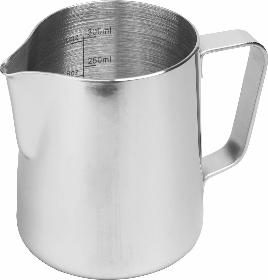 Dzban për shkumëzim qumështi Rhinowares Pro Pitcher 360 ml, argjendtë