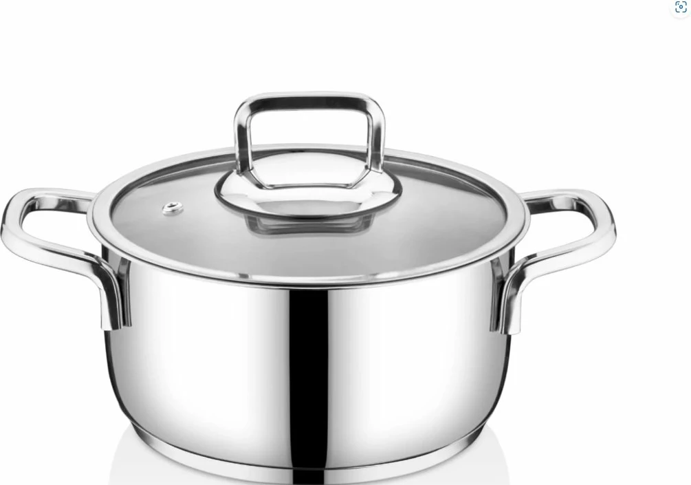 Set tenxhere Hermia Concept, ngjyrë argjendi, VNT 1010, 8 pjesë