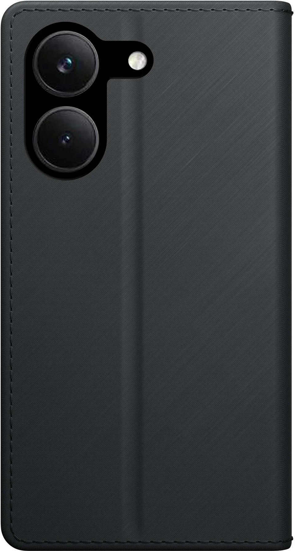 Mbështjellës wallet 3mk Wallet Case për Xiaomi Poco X8 Pro, xhepa për 3 karta, mbyllje magnetike, funksion stand, i zi, në kuti