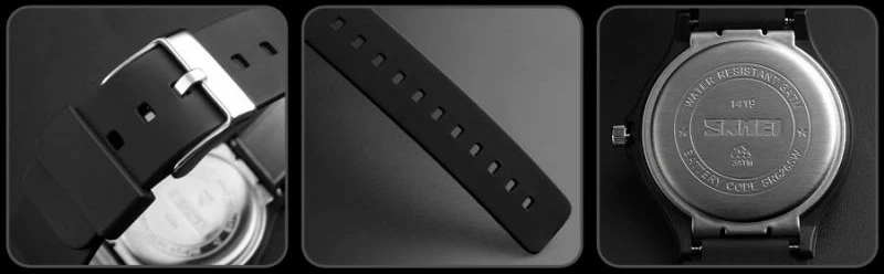 Orë dore unisex Skmei, e zezë