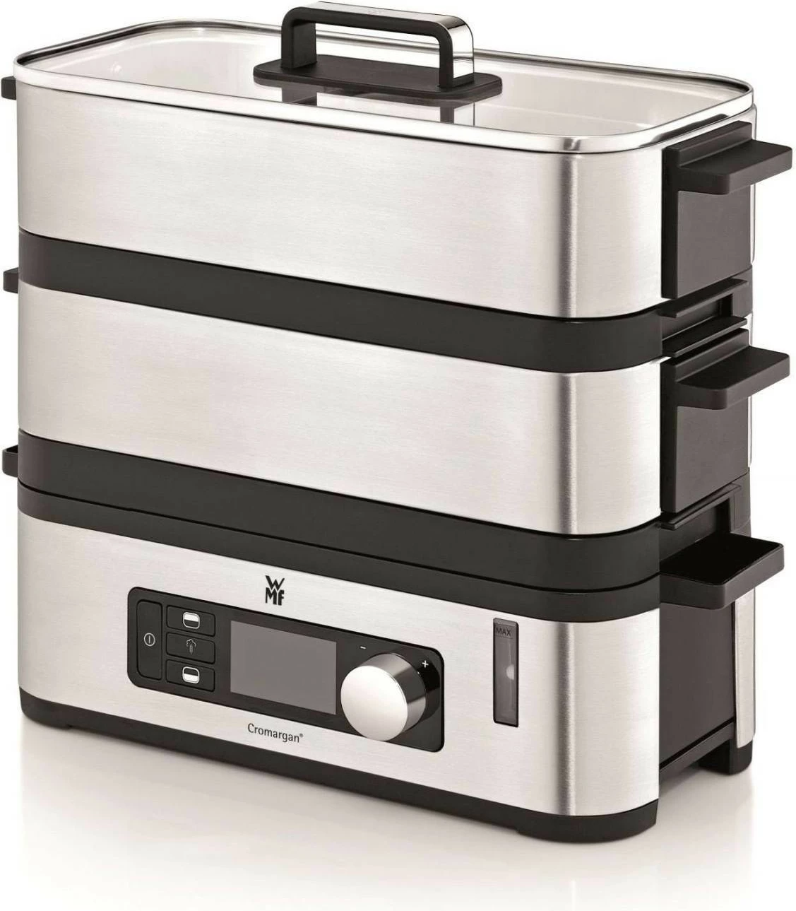 Pajisje kuzhine WMF KITCHENminis 0415090011, 2 shporta, Inoks, E zezë