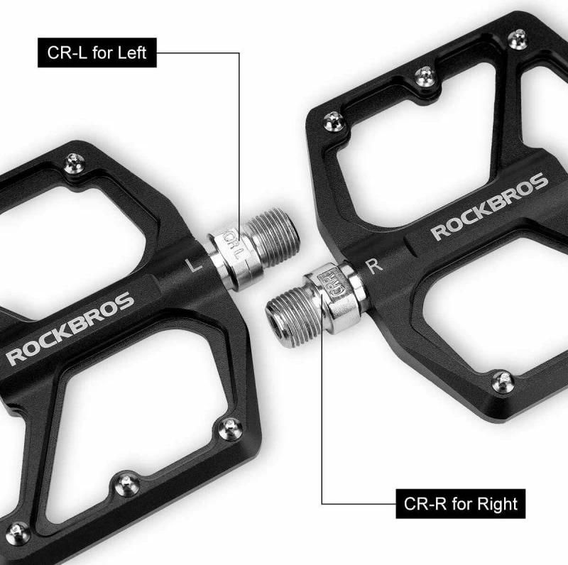 Pedale platforme për biçikletë Rockbros, të zeza