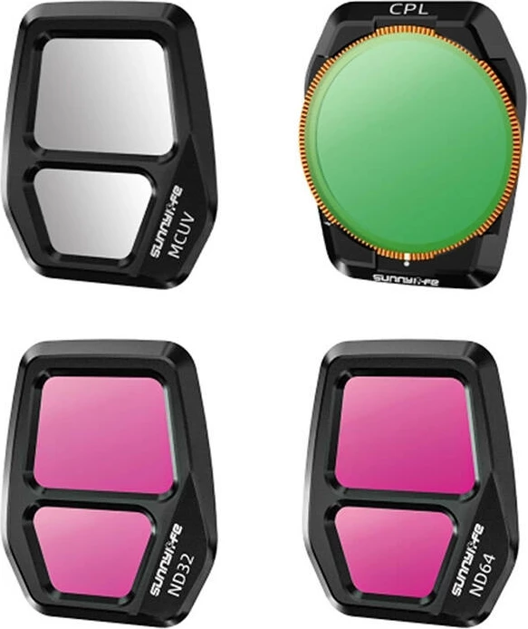 Set filtrash për dron Sunnylife A3S-FI928 për AIR 3S, 4 copë