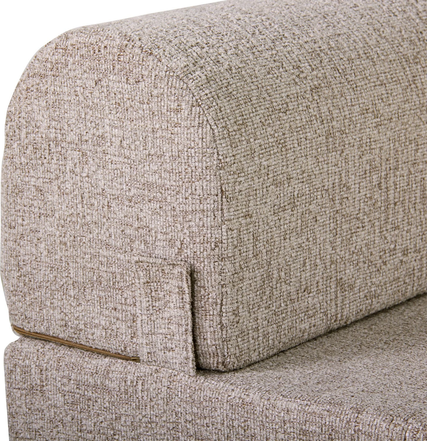 Krevat-karrige një vendës, Atelier del Sofa, Magic, boucle ngjyrë kafe e çelët