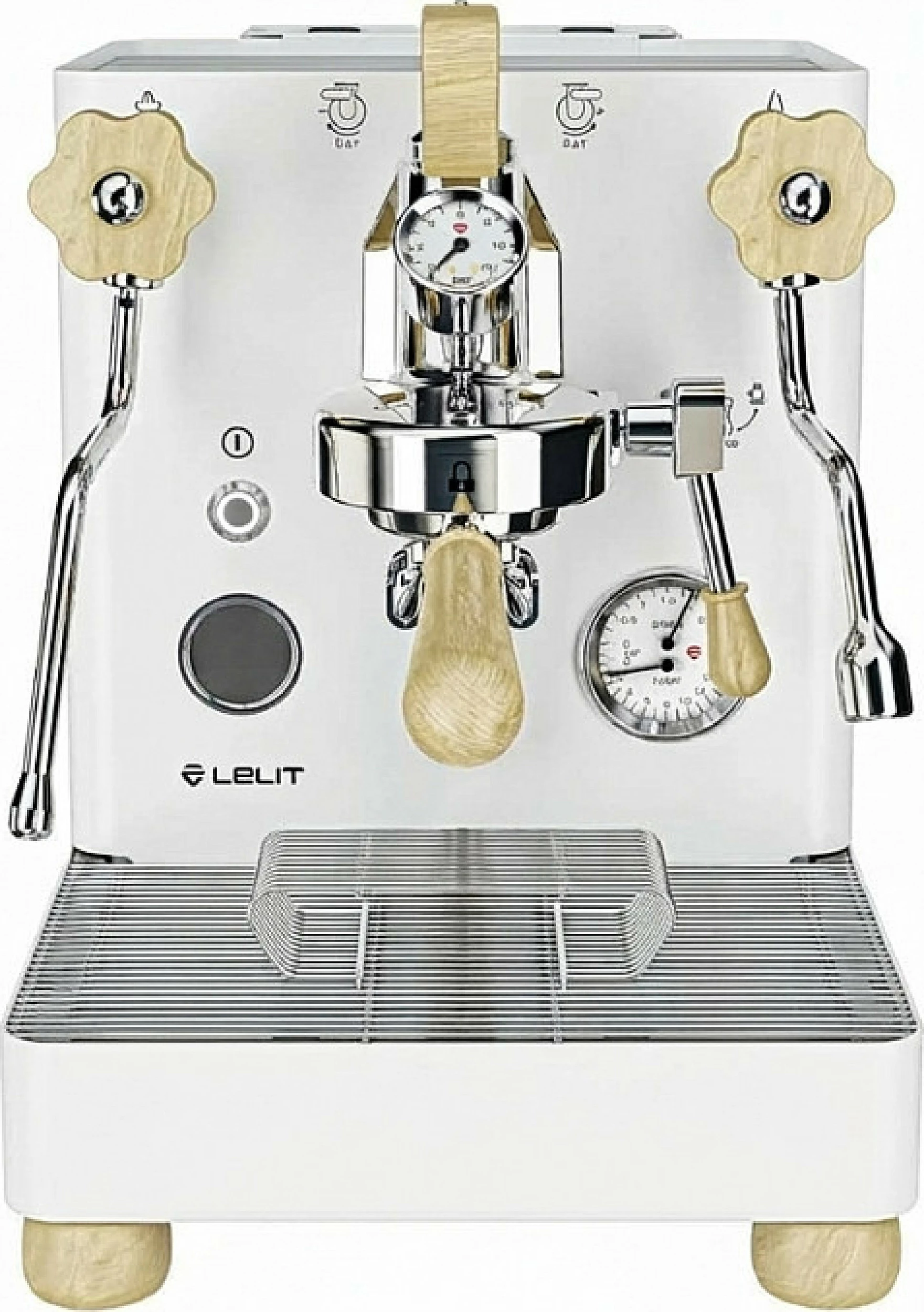 Makinë espresso Lelit Bianca Dual LE-PL162T-EUCW, 2.5L, OLED, e bardhë