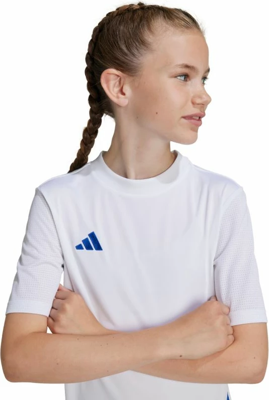 Fanellë për fëmijë adidas, e bardhë