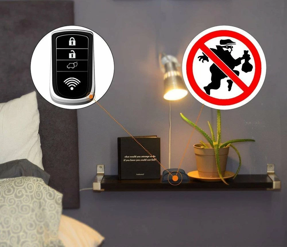 Mbështjellës kundër vjedhjes për çelësa makine Hurtel, Faraday Box, 14x10cm, i zi