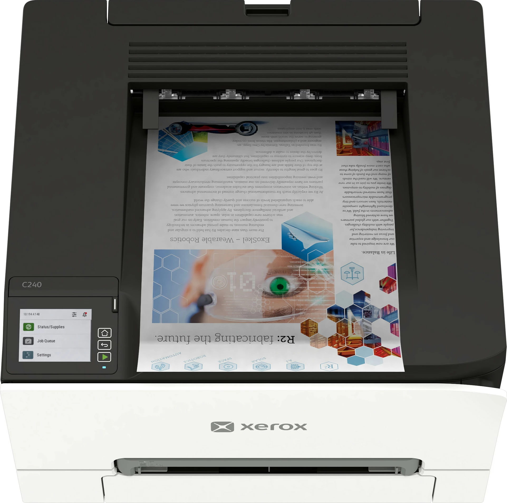 Printer lazer me ngjyra Xerox C240, A4, 25 faqe/min, bardhë/zi