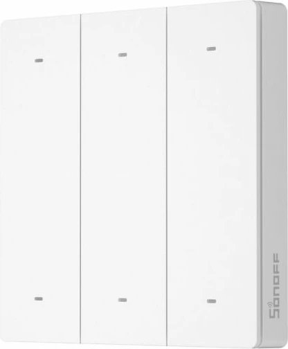 Switch muror smart SONOFF R5W (R5), Wi‑Fi, 6 butona, kontroll skenash, 90 m, i bardhë