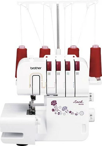 Makine overlock Brother M343D, e bardhë