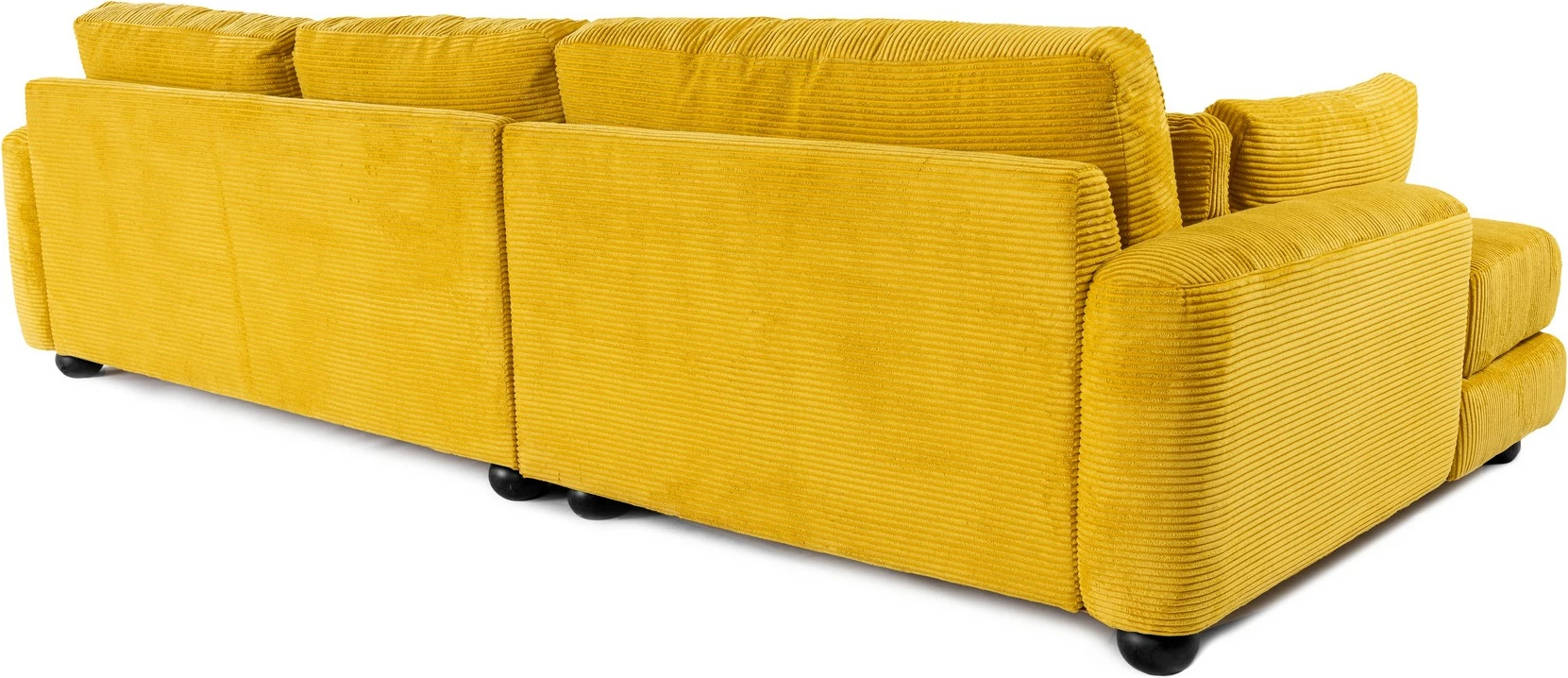 Kënd-sofë Atelier del Sofa, River Corner majtas, ngjyrë ulliri