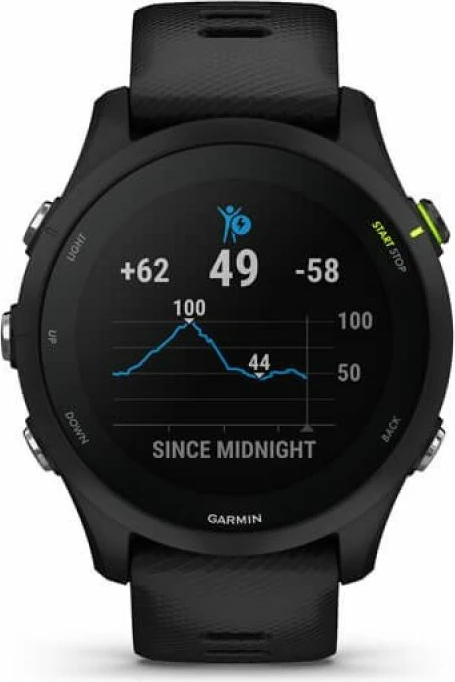 Orë sportive Garmin, e zezë
