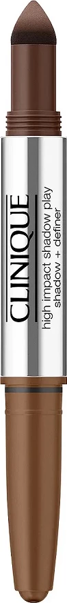 Laps për sy Clinique High Impact Shadow Play Shadow + Definer për femra Rum + Cola, dy ngjyra