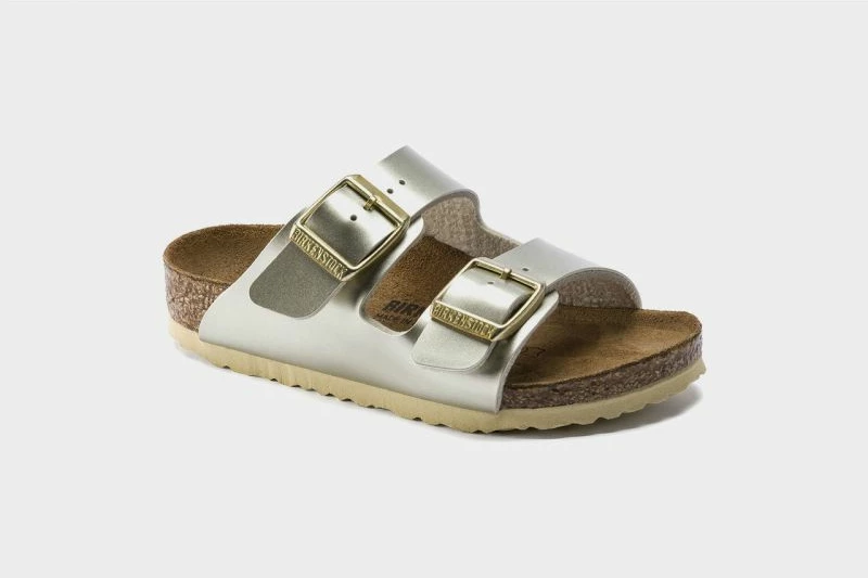 Sandale për fëmijë Birkenstock, të arta
