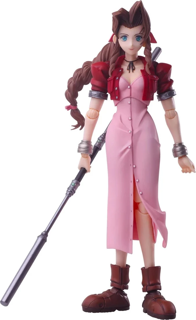 Figurinë aksioni Square Enix Bring Arts Aerith Gainsborough 14 cm PVC, rozë/kuqe