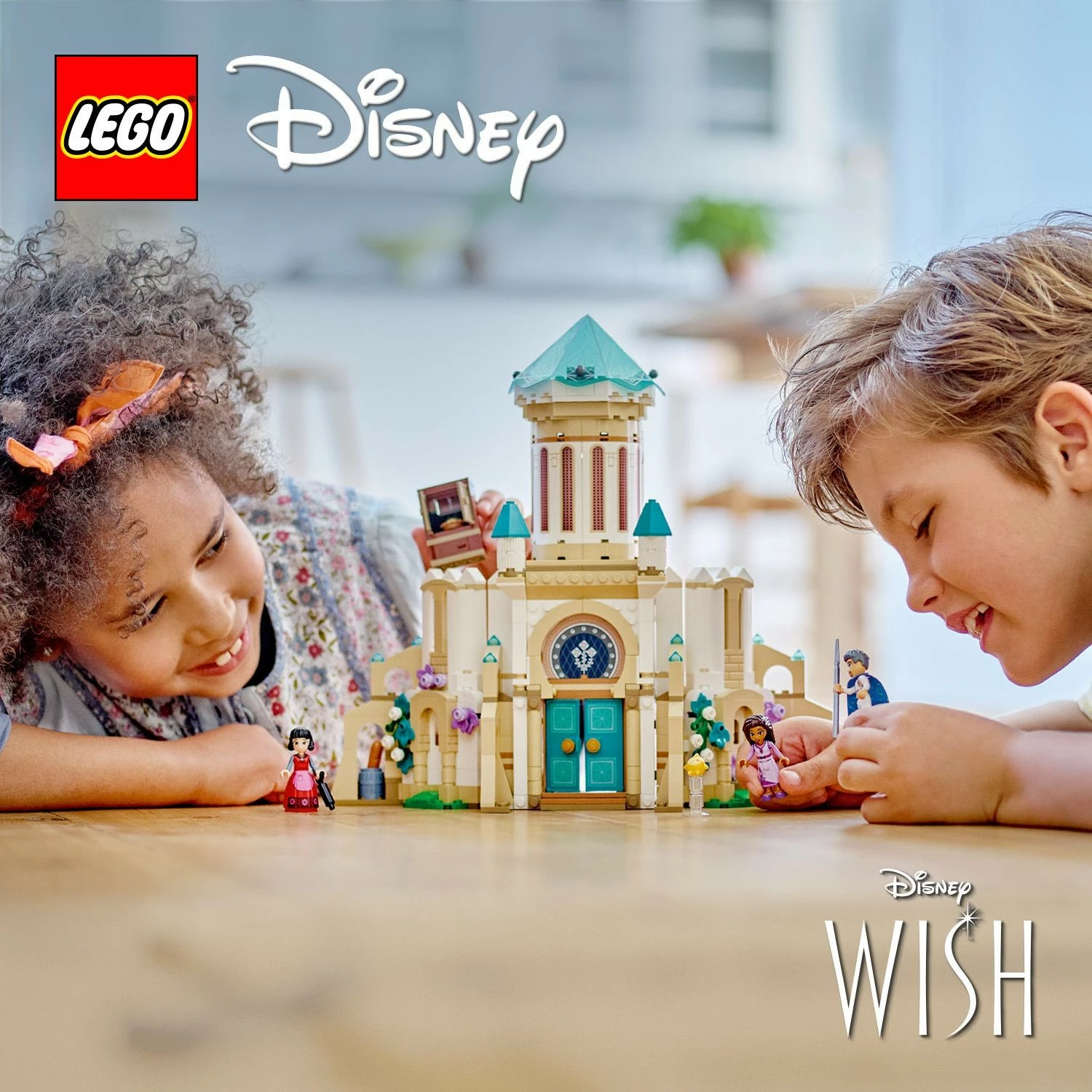Set ndërtimi LEGO Disney King Magnifico's Castle 43224, 613 pjesë, shumëngjyrësh