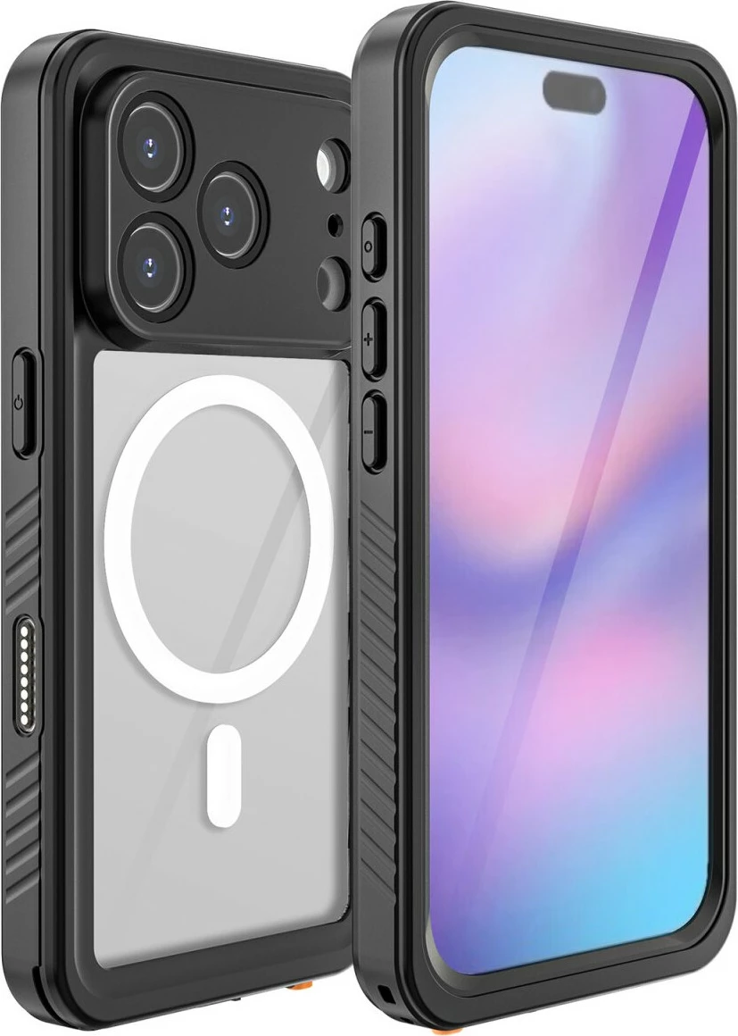 Mbështjellës 4smarts për iPhone 17 Pro, waterproof, i zi