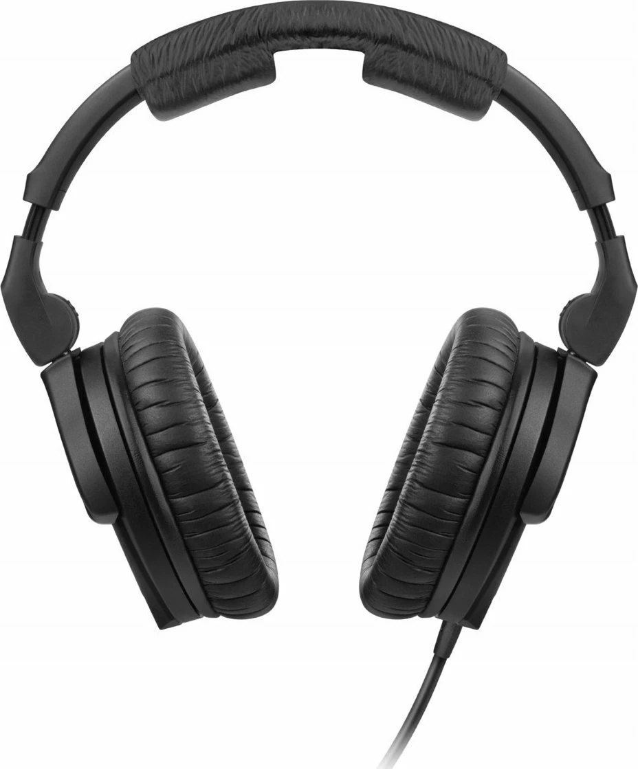 Kufje Sennheiser HD 280 Pro, me kabllo spiral 1-3 m, 3.5 mm + adapter 6.3 mm, të mbyllura over-ear, të zeza