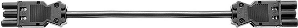 Kabllo zgjatëse Bachmann GST18 375.0043, 1.5 m, 16A, 250V, 1.5 mm², e zezë