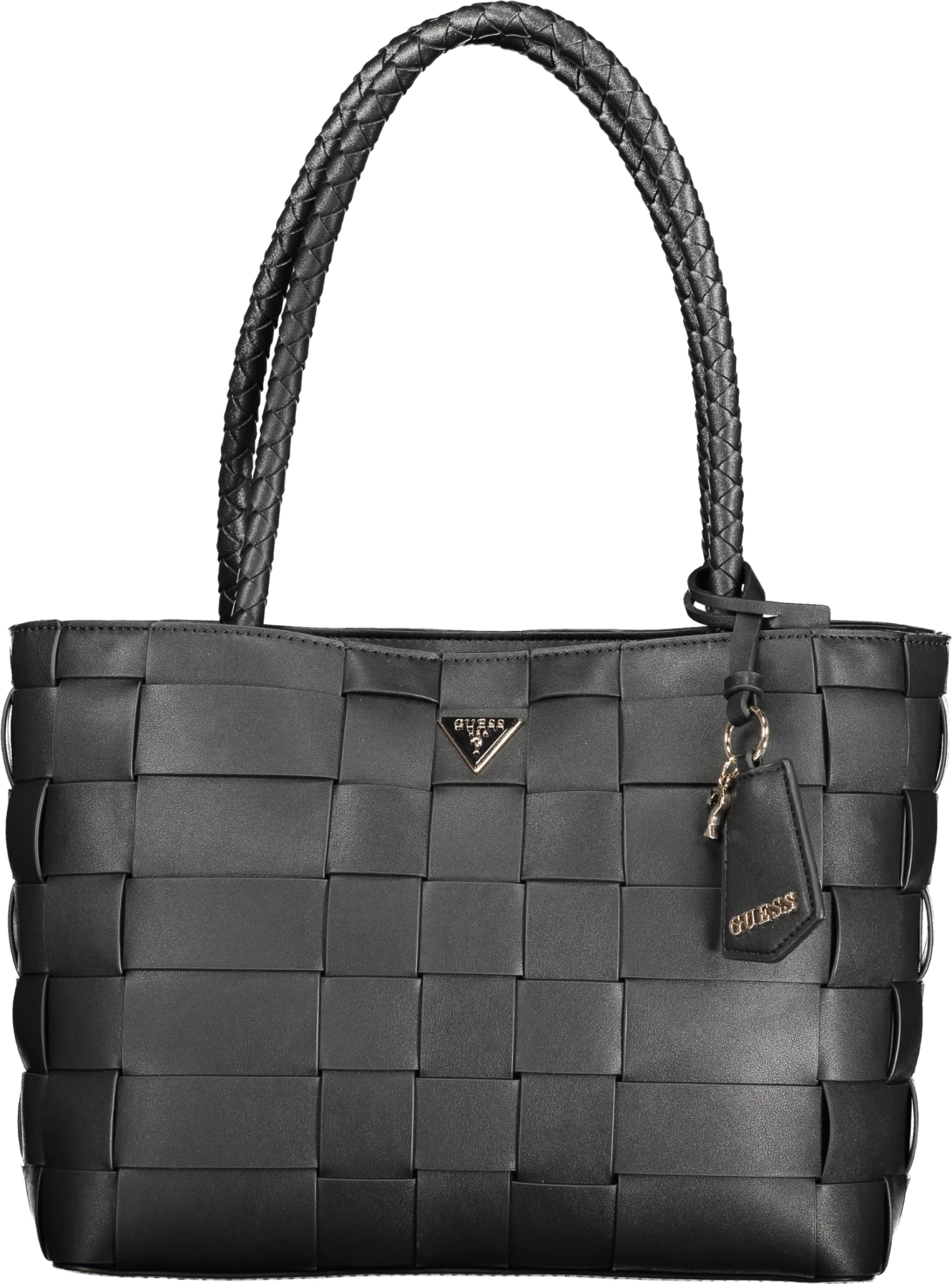 Çantë për femra GUESS JEANS Maylee, e zezë