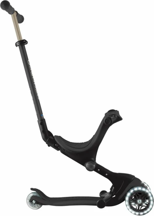 Trotinetë me ulëse Globber GO•UP DELUXE LIGHTS 3-në-1 për fëmijë