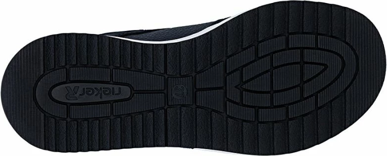 Këpucë me taka Rieker për femra, navy blue