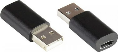 Adapter USB GoodConnections USB-AD200, USB-A (male) në USB-C (female), 0.48 Gbit/s, i zi