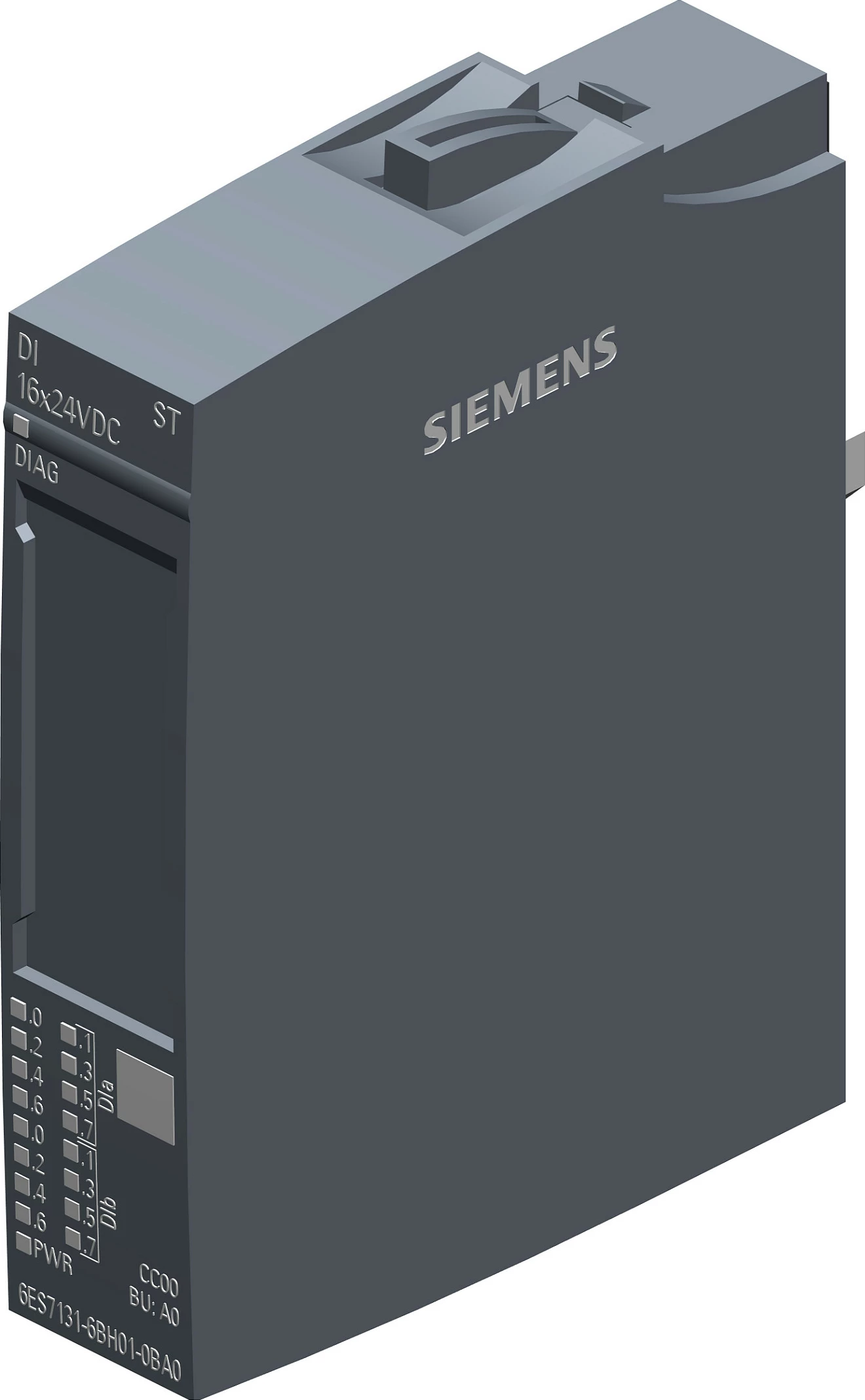 Modul hyrje digjitale Siemens SIMATIC ET 200SP 6ES7131-6BH01-0BA0, DI 16x24 VDC, multikolor