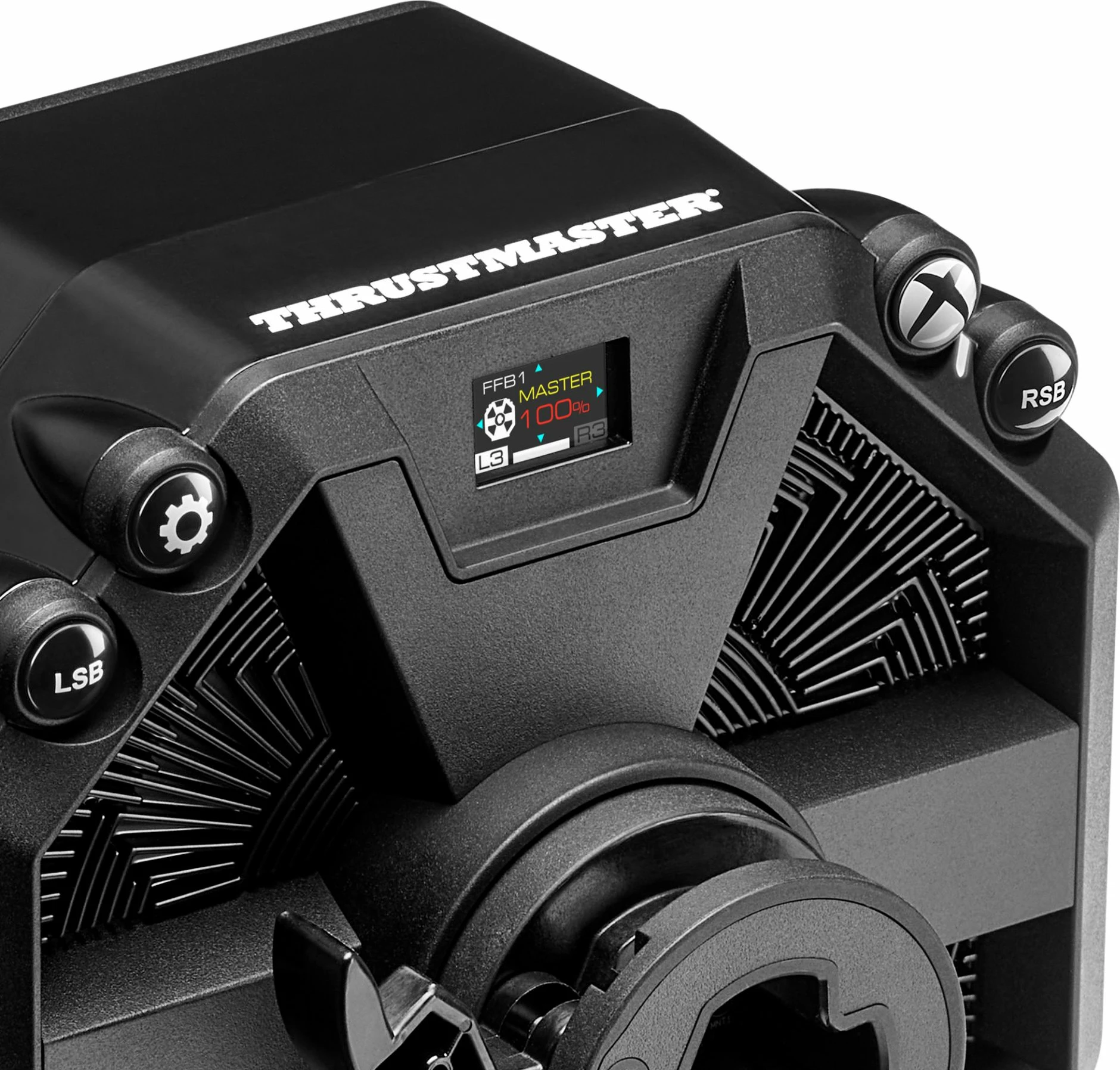 Timon sim racing Thrustmaster T598-X Direct Drive 5 Nm 30 cm për Xbox & PC, i zi/kuq, set me pedale