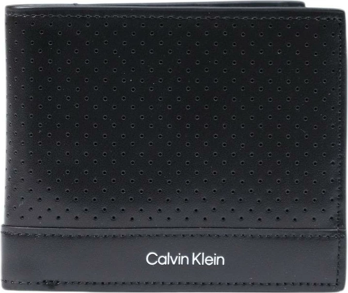 Portofol për meshkuj Calvin Klein LV04D1210G, i zi