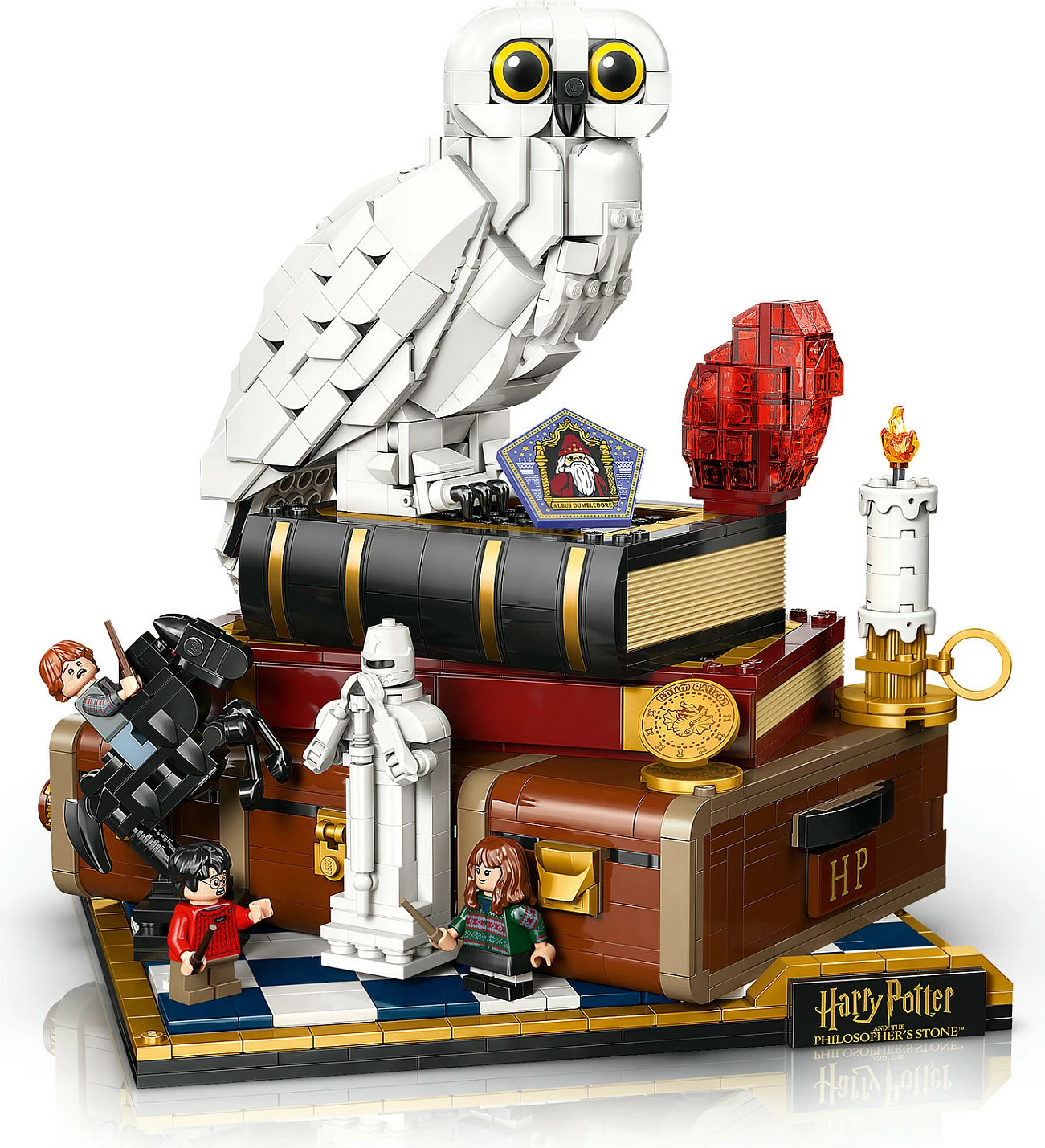 Set ndërtimi LEGO Harry Potter 76466 Philosopher's Stone Collectors' Edition, 1571 pjesë, 18+, multikolor