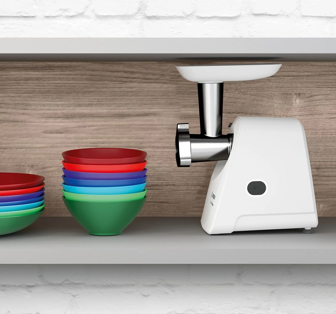 Grirës mishi  Bosch MFW2510W 350 W, e bardhë