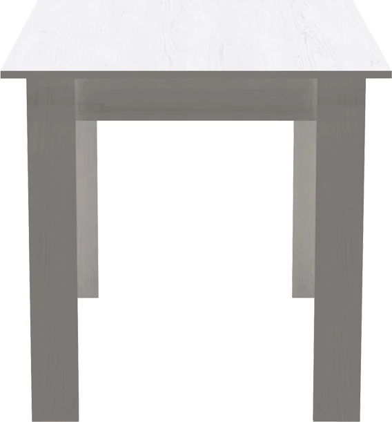 Set tavoline me karrige Manka-Parker, 5 copë, e bardhë, 110x80x77cm