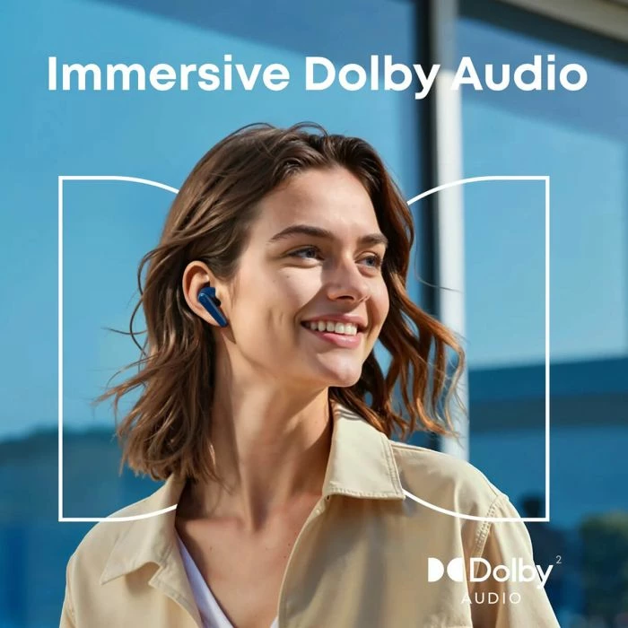 Kufje wireless ANKER Soundcore Liberty 5 (A3957G31), ANC 3.0, Dolby Audio, Hi-Res LDAC, Bluetooth 5.4, IP55, blu