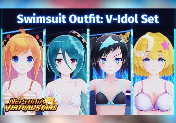 Neptunia Virtual Stars - Swimsuit Outfit: V-Idol Set DLC EN Global