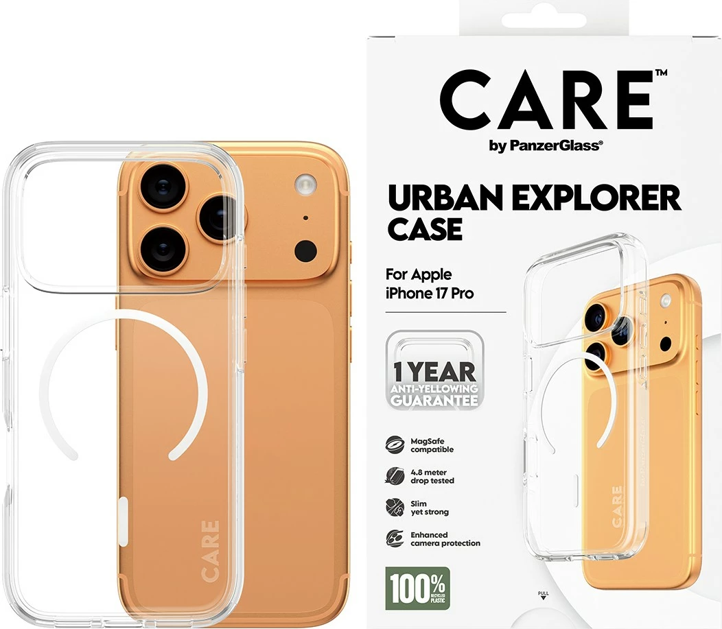 Mbështjellës PanzerGlass CARE by Flagship, transparent