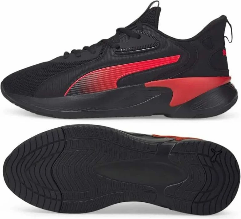 Atlete për meshkuj Puma, të zeza dhe të kuqe