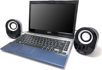 Boks stereo EQUIP 2.0, 3W, lidhje me kabllo, USB, 3.5mm, zi/bardhë