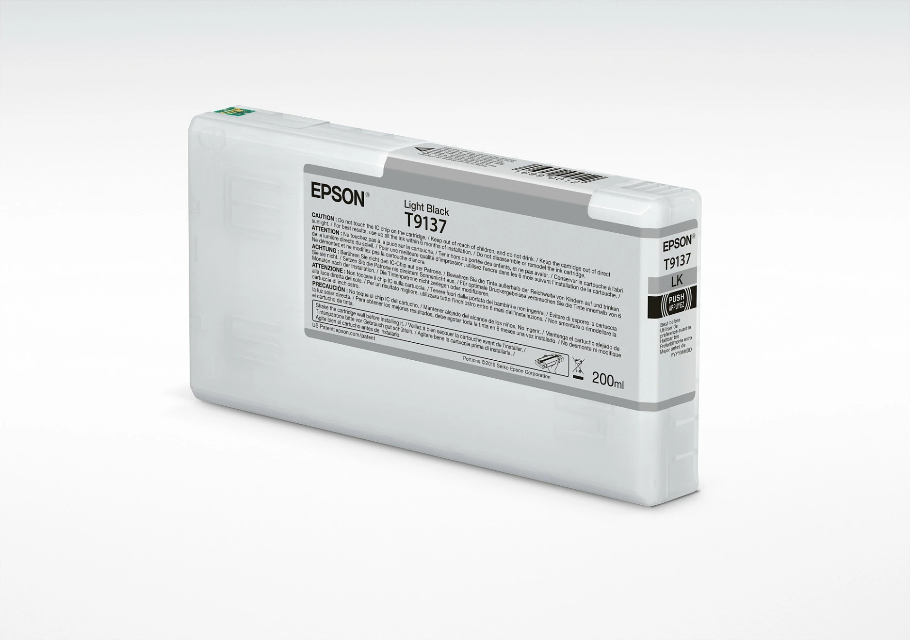 Kartrix boje Epson T9137, Light Black, 200 ml