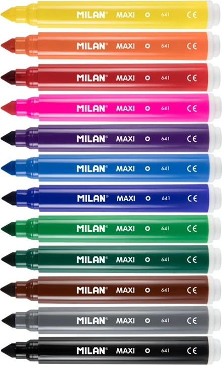 MILAN FLLAMASTER 12cp 80020