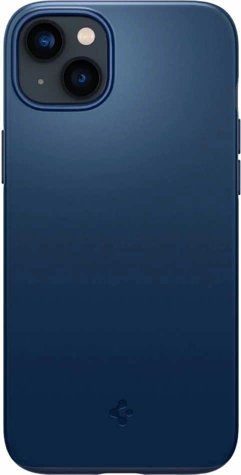 Mbështjellës, Spigen, Thin Fit për iPhone 14 Plus, ultra i hollë 1.55 mm, TPU+PC, blu 2