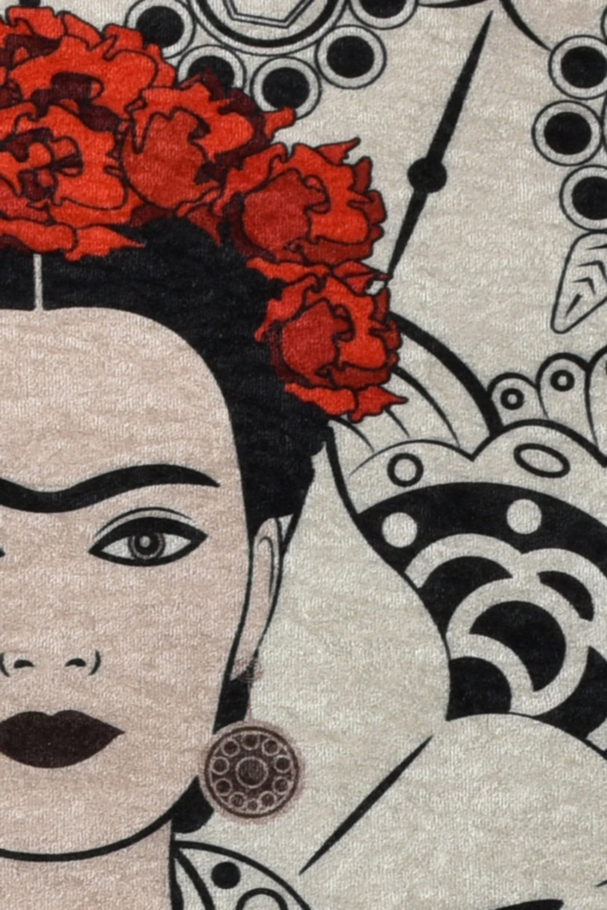 Tapet banje i rrumbullakët Frida, Mijölnir, 100 cm