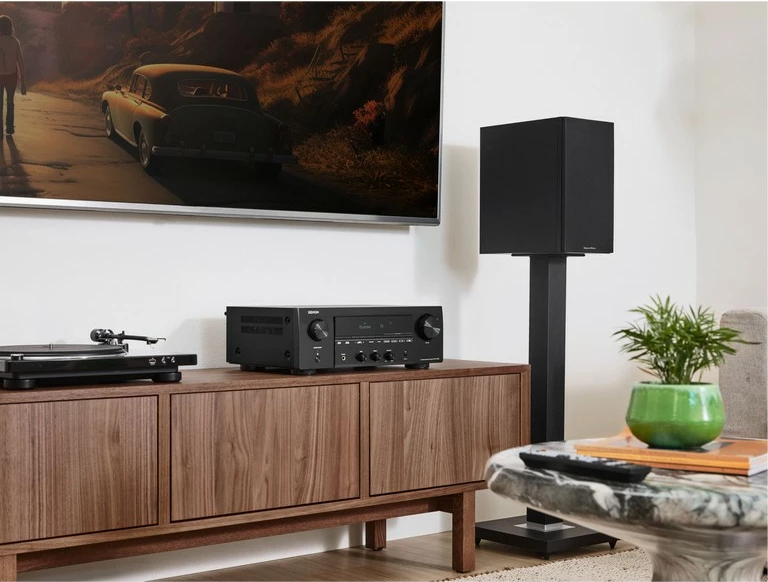 Receiver rrjeti Denon DRA900H, 2.2 kanale, Wi-Fi, Bluetooth, e zezë