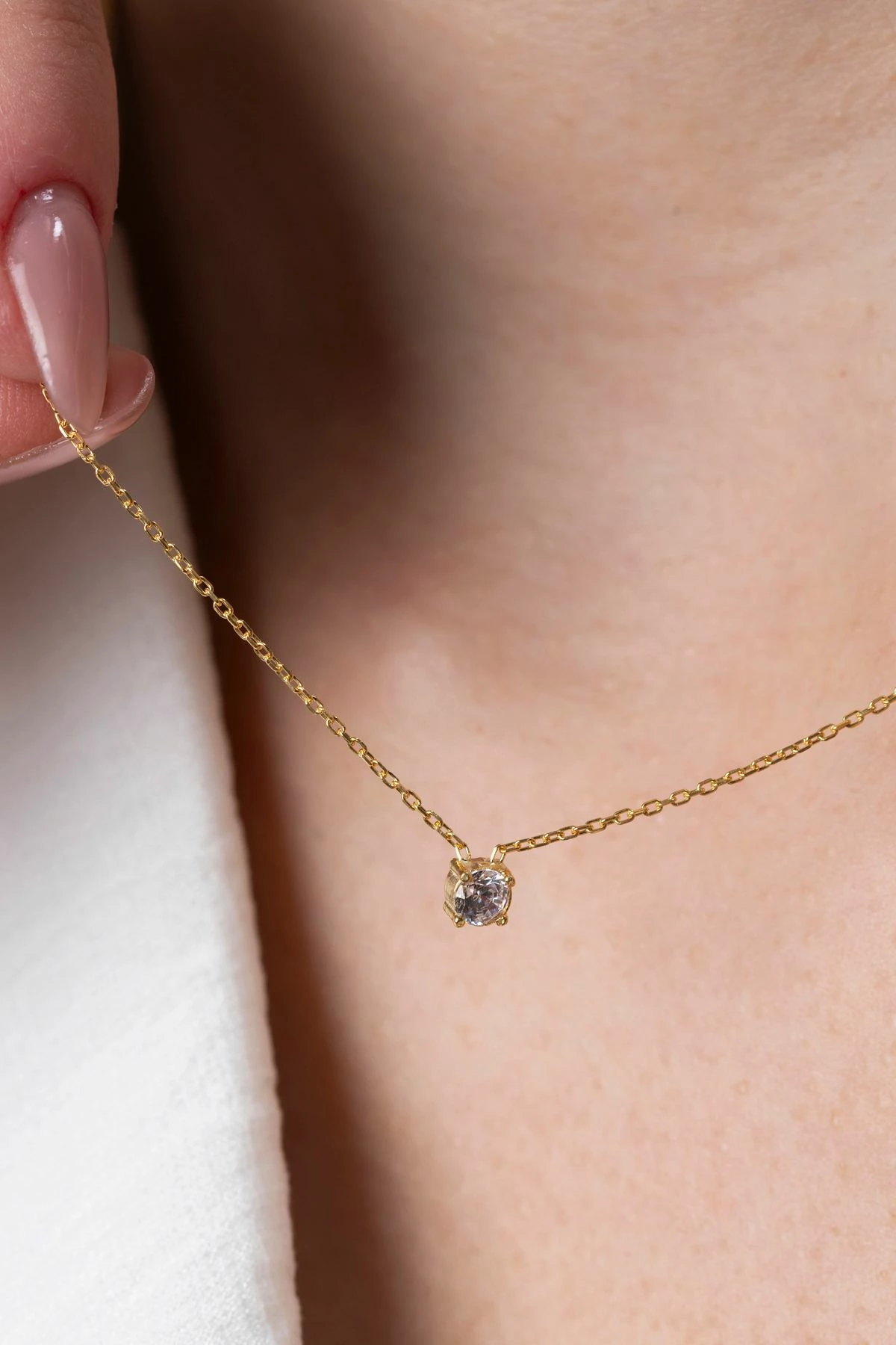 Varëse argjendi Elika Silver, TFNY65235, e bardhë