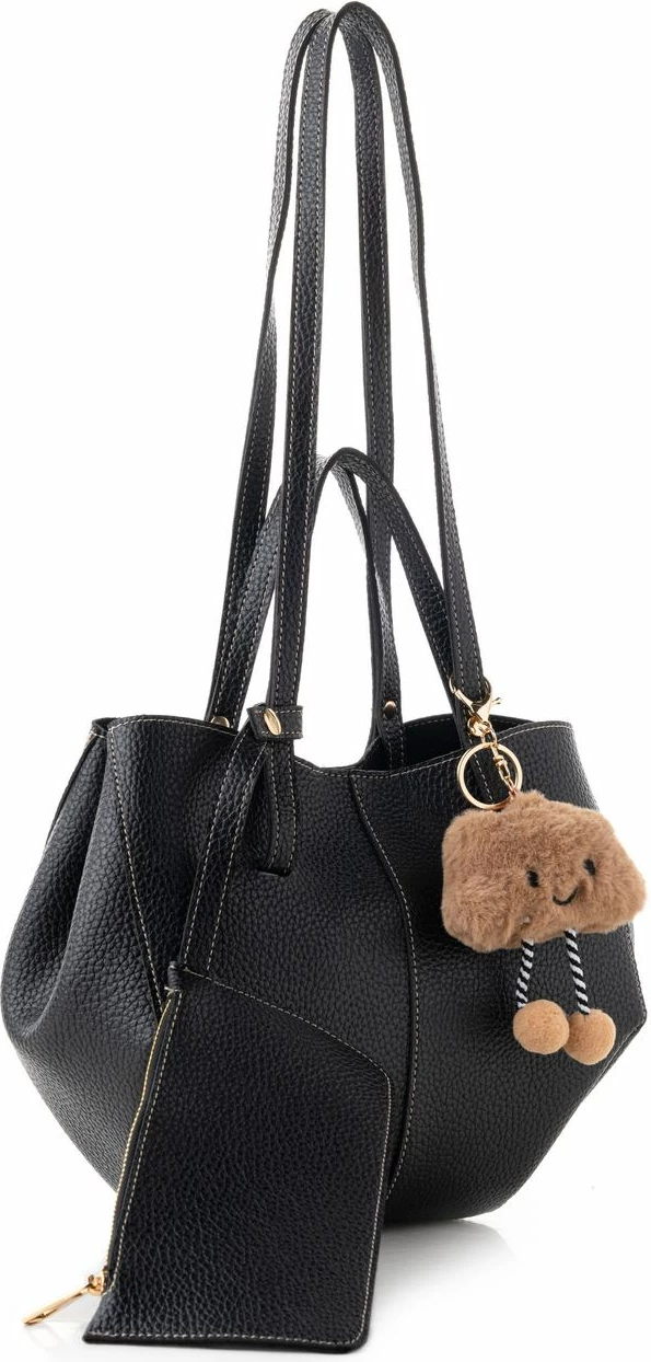 Çantë shpatull për femra, Lucky Bees, e zezë, 1274