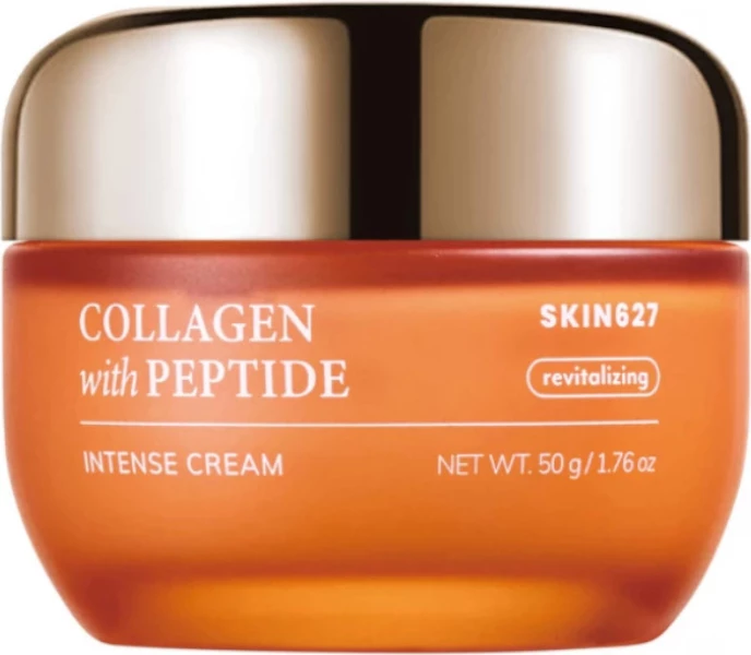 Krem fytyre anti-rrudhë për femra SKIN627 Collagen with Peptide, 50g